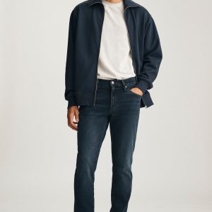 STEVE ATHLETIC FIT IN MIDNIGHT ORGANIC VINTAGE