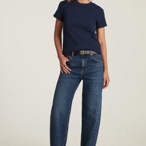 NICA BARREL IN DARK BRUSHED CLASSIC BLUE