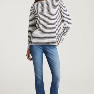 MOLLY BOOTCUT IN MID BRUSHED FLEX BLUE