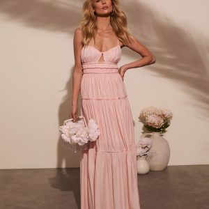 Poppy Ruched Maxi Dress